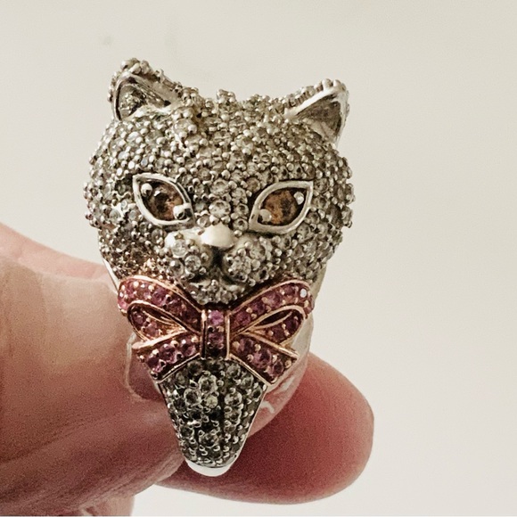 kate spade new york ポーリーナ カクテル リング 猫モチーフ Pawlina